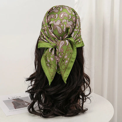 Bohemian Style Floral Print Women’s Scarf Scarves Bandana Hijab