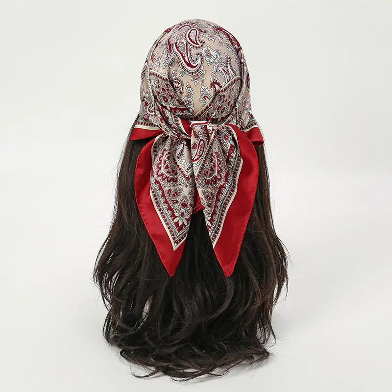 Bohemian Style Floral Print Women’s Scarf Scarves Bandana Hijab