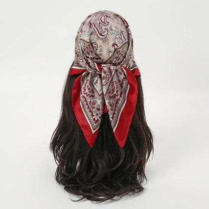 Bohemian Style Floral Print Women’s Scarf Scarves Bandana Hijab