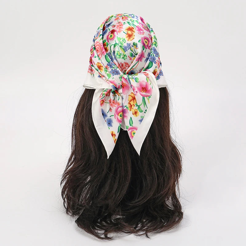 Bohemian Style Floral Print Women’s Scarf Scarves Bandana Hijab