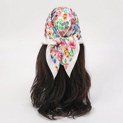 Bohemian Style Floral Print Women’s Scarf Scarves Bandana Hijab