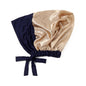 Double Layer Modal Satin Hijab Cap Islam Tie Bonnet Instant Hijabs for Women Turkish Scarves