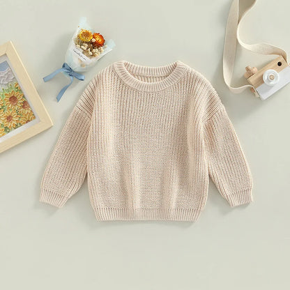 Infant Toddler Crew Neck Sweaters