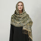 Pashmina Scarf Long Muslim Cashmere Shawl Turban Head Wraps For Women Luxury Brand