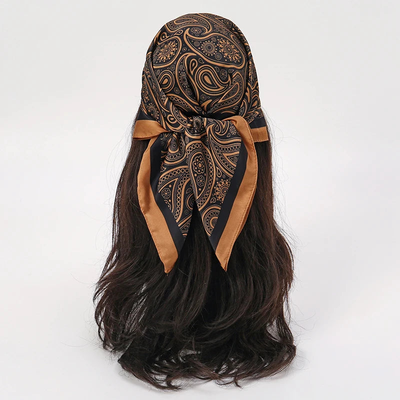 Bohemian Style Floral Print Women’s Scarf Scarves Bandana Hijab