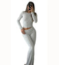 Women's Yoga Two-Piece Wide-Leg Activewear Set Casual Home Yoga Set
