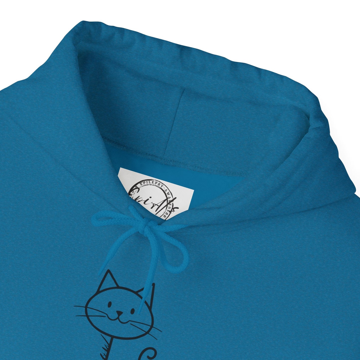Cozy Stick Cat Lover Hoodie