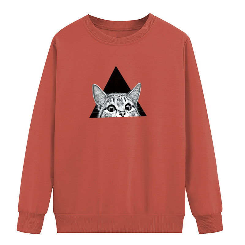 Cartoon Round Neck Top Trendy Plus Size Women's Clothing See size chart under “more details”