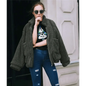 Durable Autumn Winter Faux Fur Coat For Women Casual Warm Soft Zipper Fur Jacket Plush Overcoat Pocket Plus Size Teddy Coat For Female