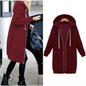 Luxury Women's Autumn Winter Thickening Hoodies Leisure Loose Hooded Jackets Pockets Plus Size Sweatshirt Sports Dresses Outwear Women's Hooded Flannel Jacket Casual Fleece Windbreaker Hoodie