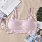 New Incredible Seamless Sports Bra Women's Padded Push Up Sports Yoga Top Shockproof Plus Size Gym Workout Bra U Back Sports Vest
