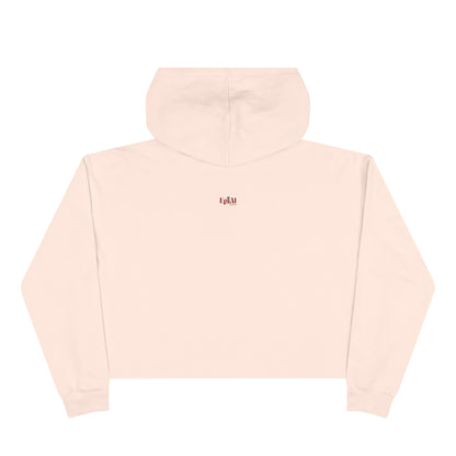 Spooky Cat Crop Hoodie for Women