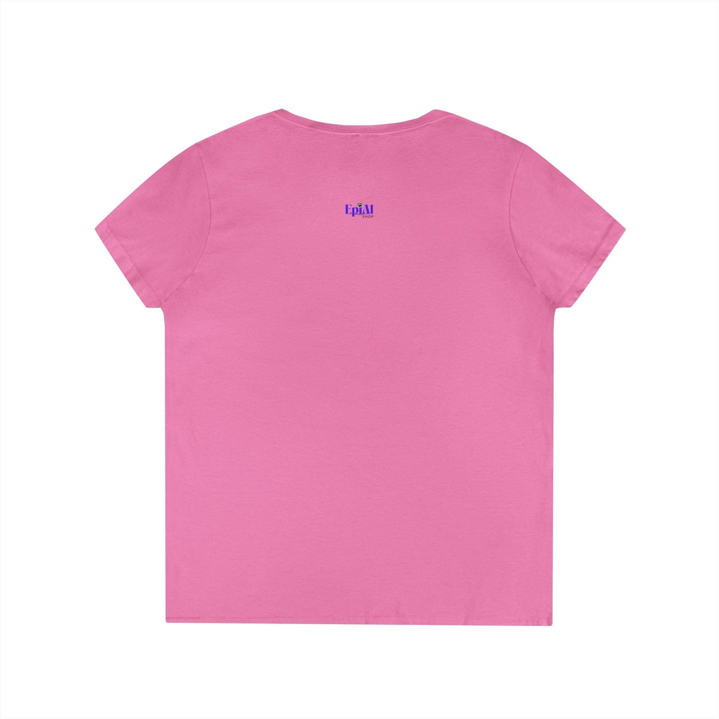 Stylish Meow V-Neck T-Shirt for Women - Perfect Gift for Cat Lovers