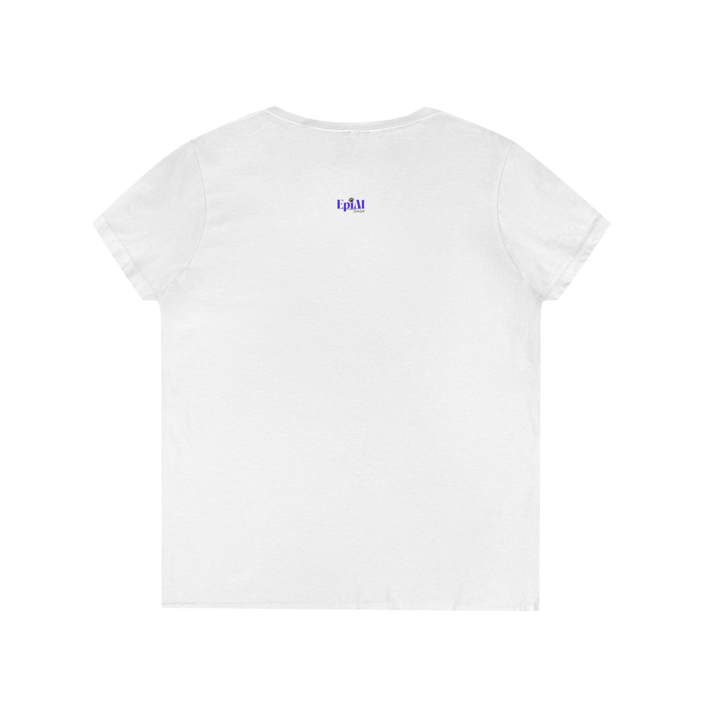 Stylish Meow V-Neck T-Shirt for Women - Perfect Gift for Cat Lovers