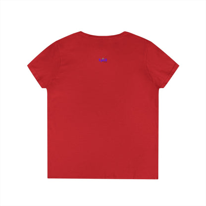 Stylish Meow V-Neck T-Shirt for Women - Perfect Gift for Cat Lovers